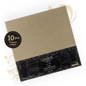50 Chipboard Sheets 9 x 12 inch - 22pt (Point) Light Nepal