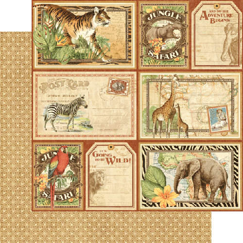 Safari Adventure 8x8 Paper Pack