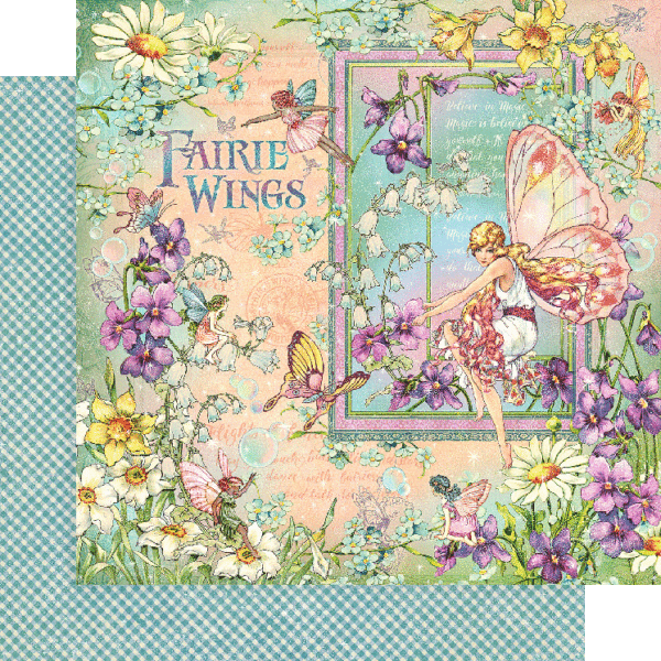 Fairie Wings 12x12 Paper (25 each)