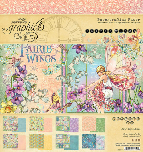 Fairie Wings 8x8 Pad