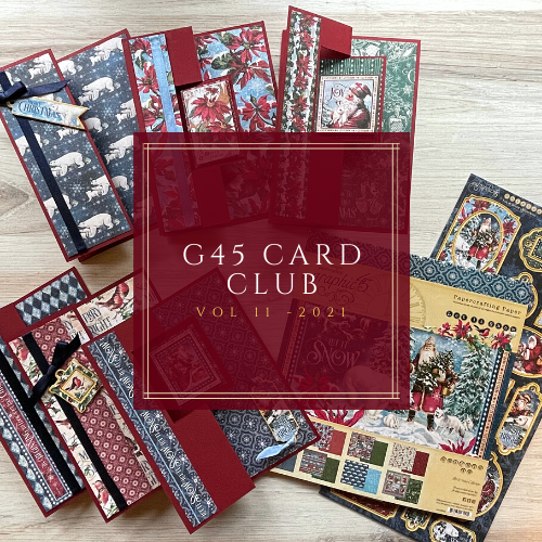 G45 Card Club, Z Fold Window Card, Card Set, Vol 11, Graphic 45