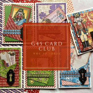 G45 Card Club, Vol 12 2021, Nutcracker Sweet, Interactive Envelope Card Set