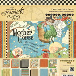 Mother Goose, Graphic 45, 8x8, paper pad