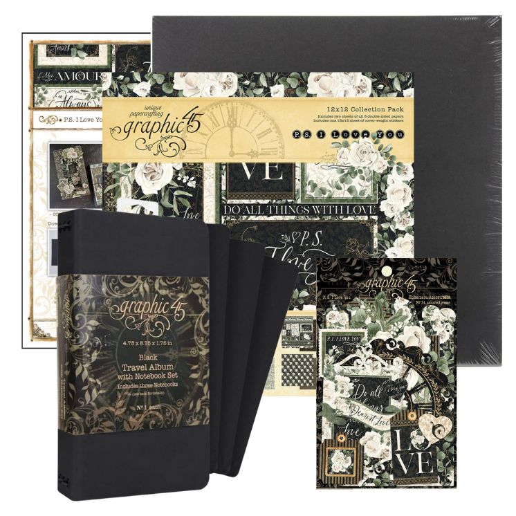 Album Kit 23 V8 P.S. I Love You – Graphic 45 Papers
