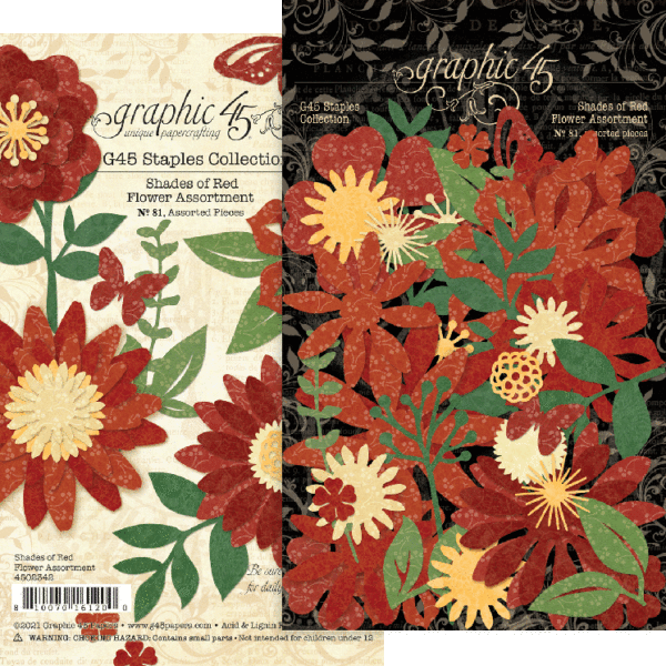 Flower Assortment – Shades of Red