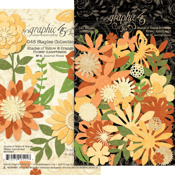 Flower Assortment – Shades of Yellow & Orange
