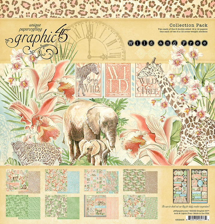 Couture 8×8 Pack – Graphic 45 Papers