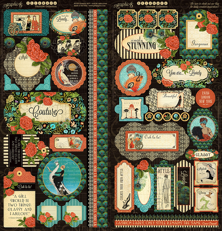 Couture Deluxe Collector's Edition – Graphic 45 Papers