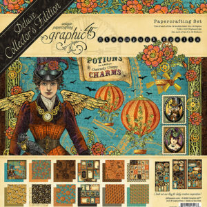 Graphic 45 Hello Pumpkin Collection 12 x 12 DS Paper Fall is in the Air