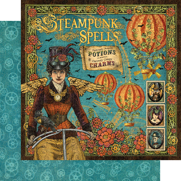 Graphic 45 Steampunk Spells 12” x 12” Deluxe Collector's Edition – Kreative  Kreations