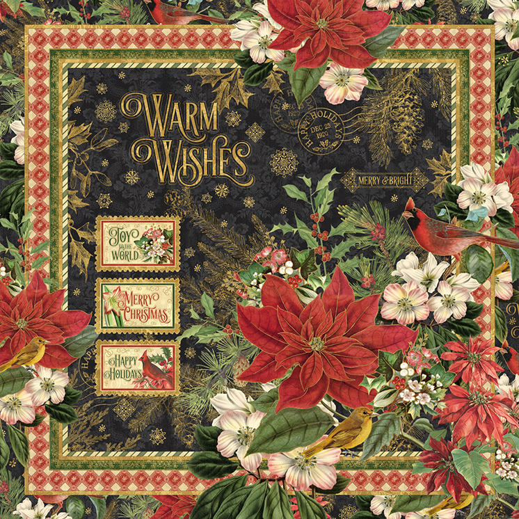 Warm Wishes, Graphic 45, Signature Page