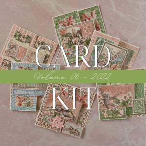 Card Kit, Vol 06, 2022, Wild & Free, Stamp, Tuck Card