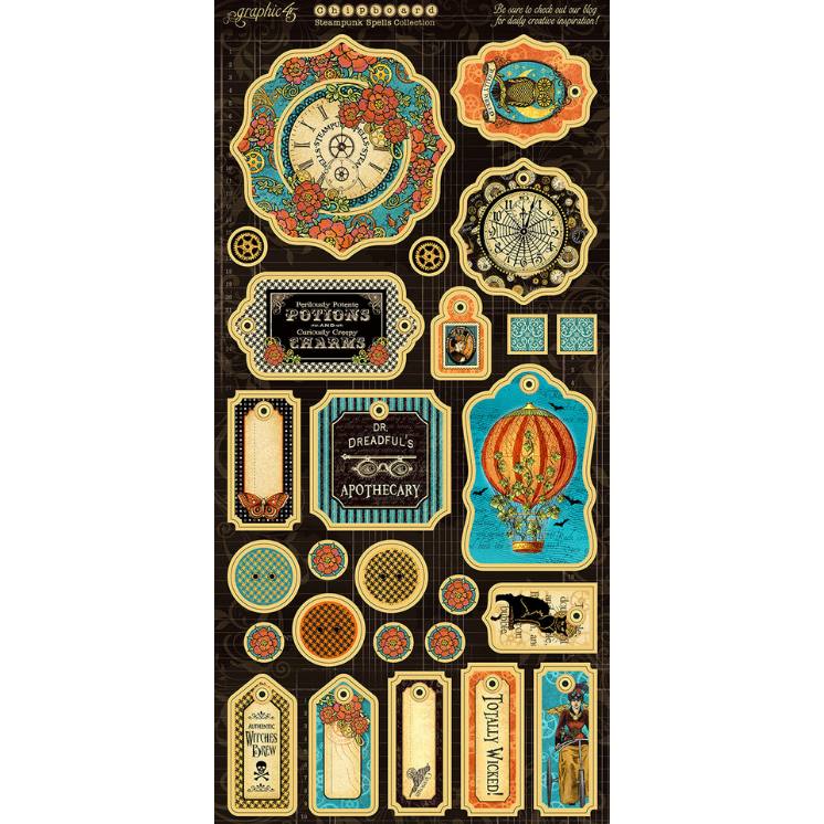 Graphic 45 Steampunk Spells 12” x 12” Deluxe Collector's Edition – Kreative  Kreations