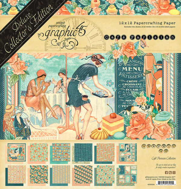Cafe Parisian – Collector’s Edition 12×12 Collection Pack