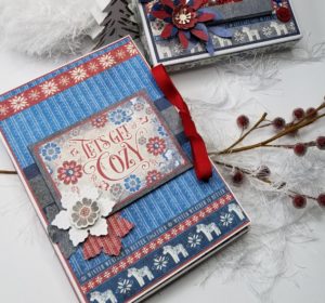 Let's Get Cozy, Gift Box and Folio, Jenn DuBell