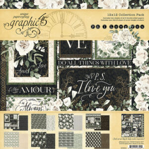 Rustic Wedding Assorted 12 x 12 Paper Pack