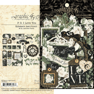 Graphic 45, Blossom Collection, designer paper pad + sticker 