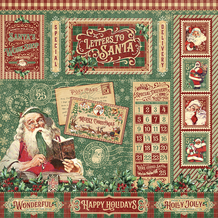 Christmas Time Now Available – Graphic 45 Papers