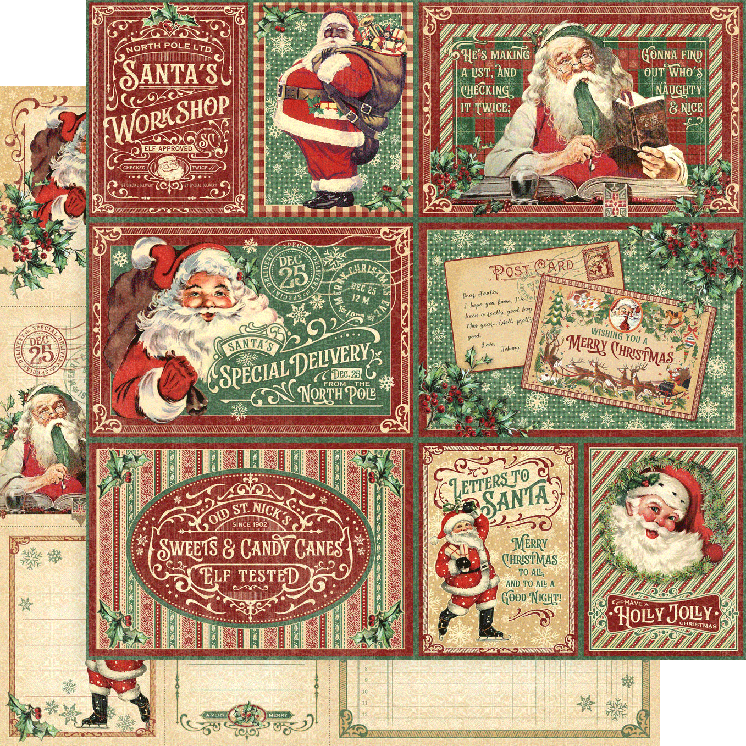 Santa Nick Wrapping Paper