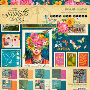 G45 Floral Background Stamps – Graphic 45 Papers